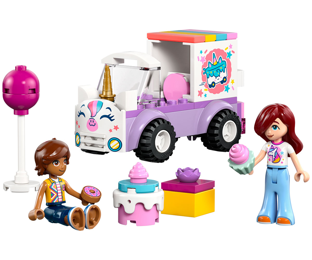 Конструктор LEGO Friends 42675 Кола-еднорог с торта, 67 части