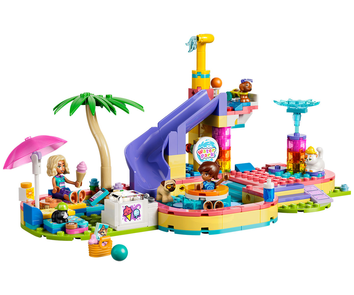 Конструктор LEGO Friends 42676 Забавен ден в аквапарка, 278 части