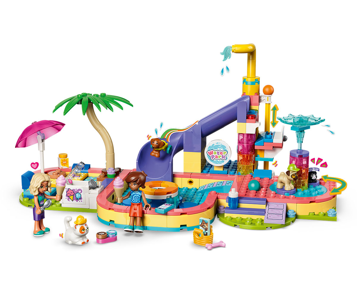 Конструктор LEGO Friends 42676 Забавен ден в аквапарка, 278 части