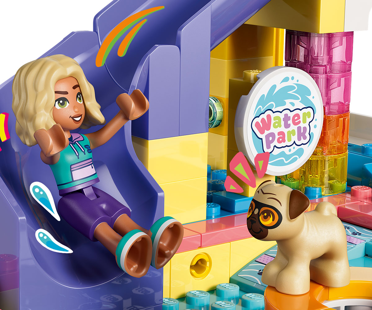 Конструктор LEGO Friends 42676 Забавен ден в аквапарка, 278 части