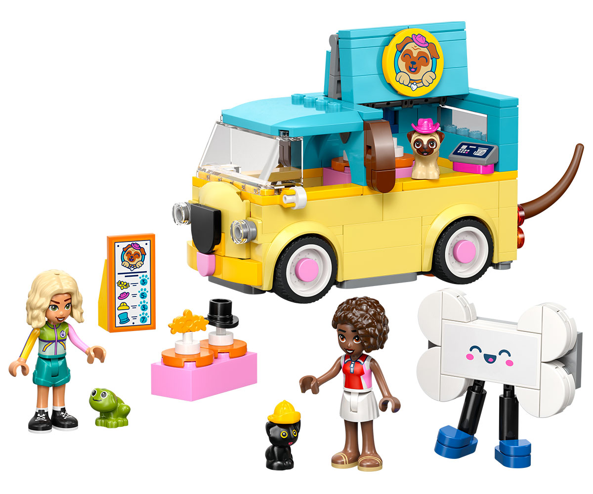 LEGO Friends 42678 Микробус за аксесоари за домашни любимци
