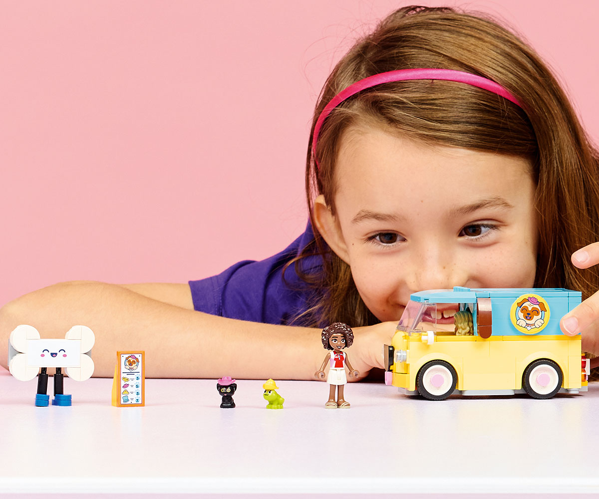 LEGO Friends 42678 Микробус за аксесоари за домашни любимци
