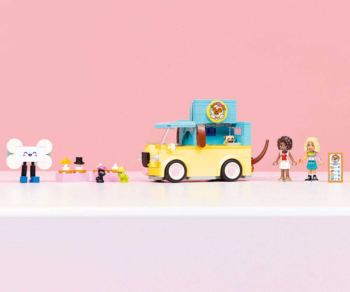 LEGO Friends 42678 Микробус за аксесоари за домашни любимци