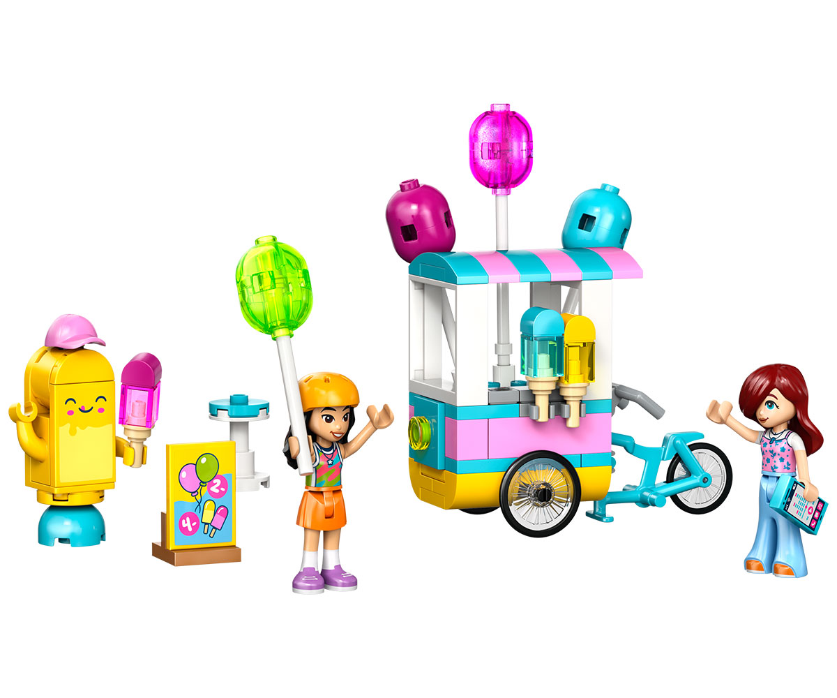Конструктор LEGO Friends 42692 Щанд за сладолед и балони