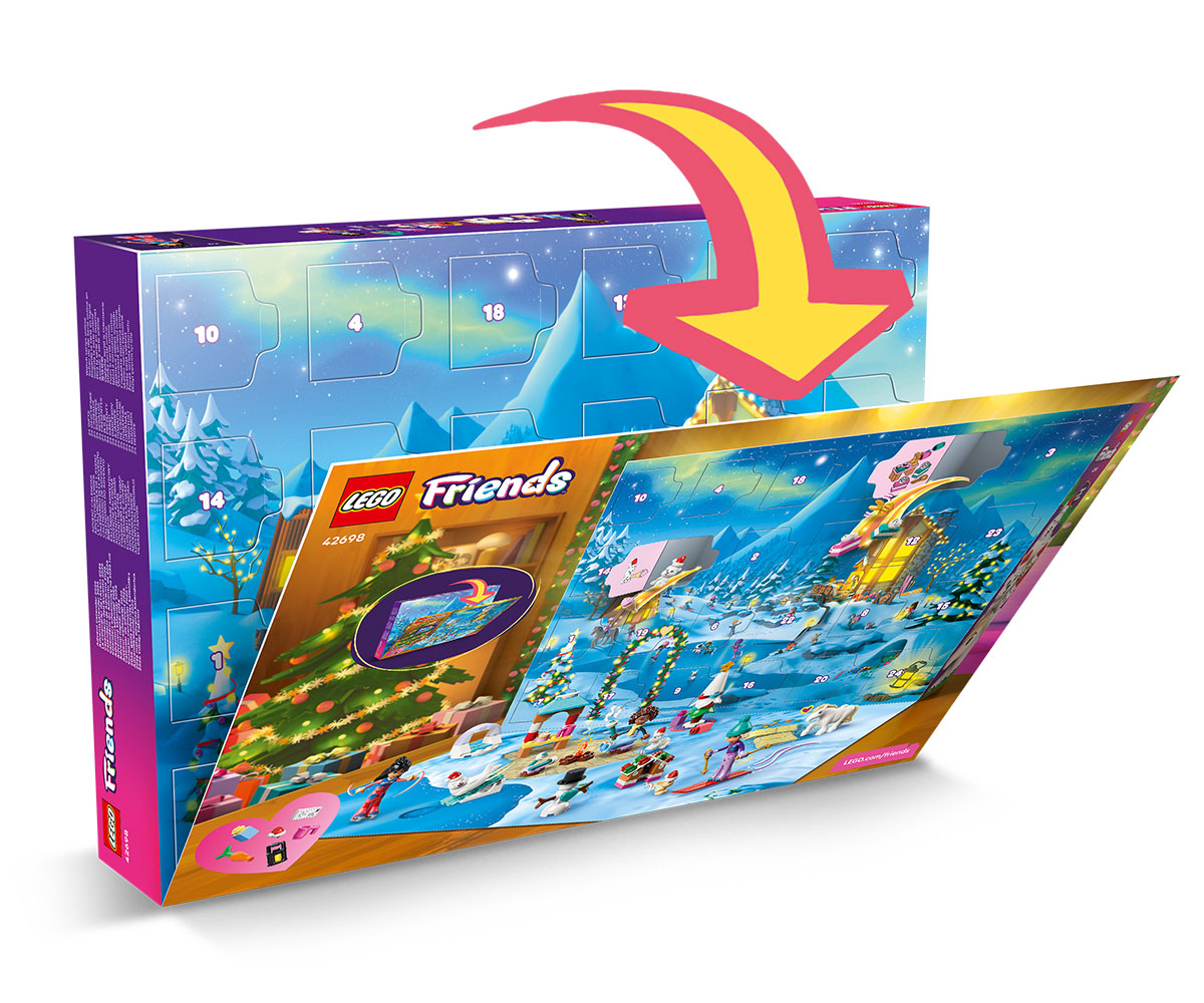LEGO Friends 42698 Адвент календар 2026, 24 дни