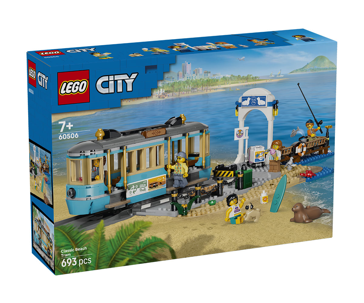 LEGO City 60238 Релси и стрелки – 4 извити релси