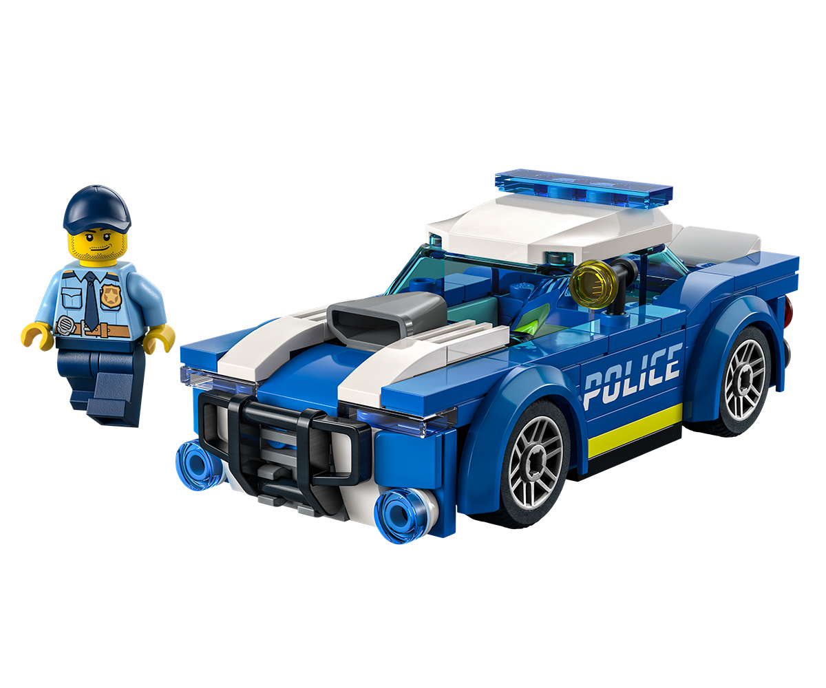 Конструктор LEGO City 60312 Полицейска кола, 94 части