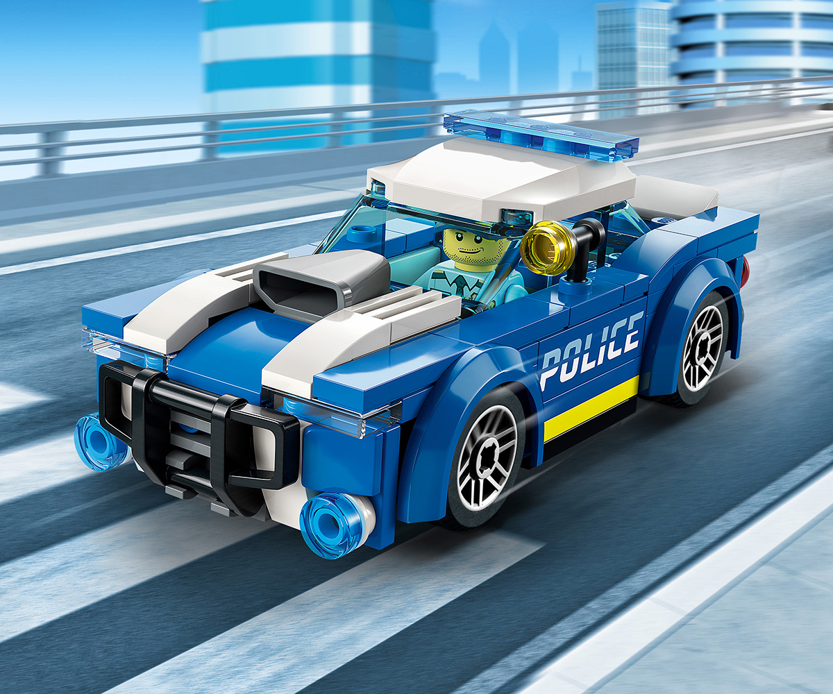 Конструктор LEGO City 60312 Полицейска кола, 94 части