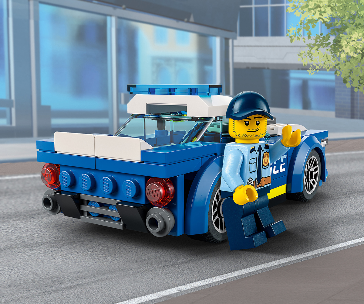 Конструктор LEGO City 60312 Полицейска кола, 94 части