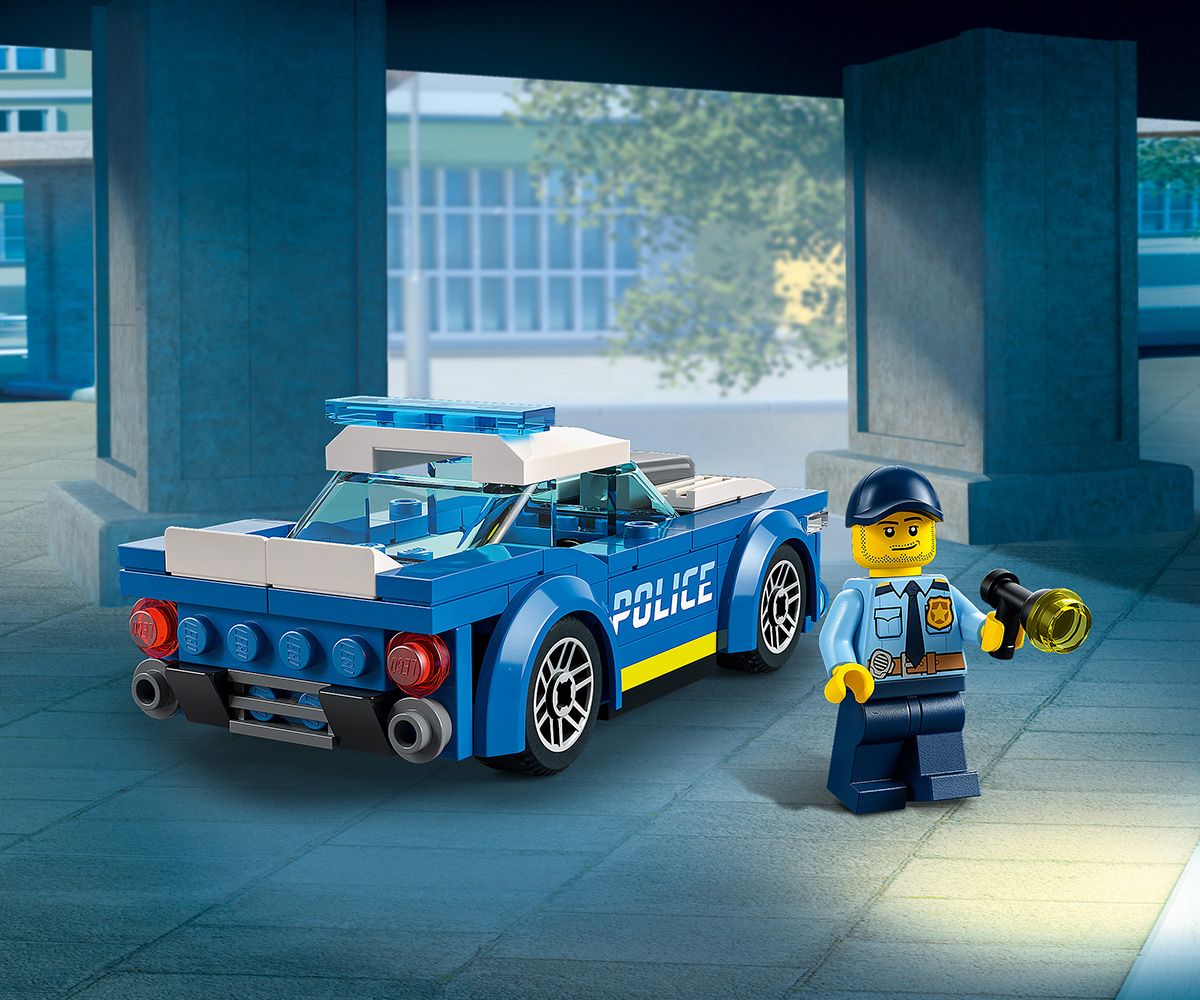 Конструктор LEGO City 60312 Полицейска кола, 94 части