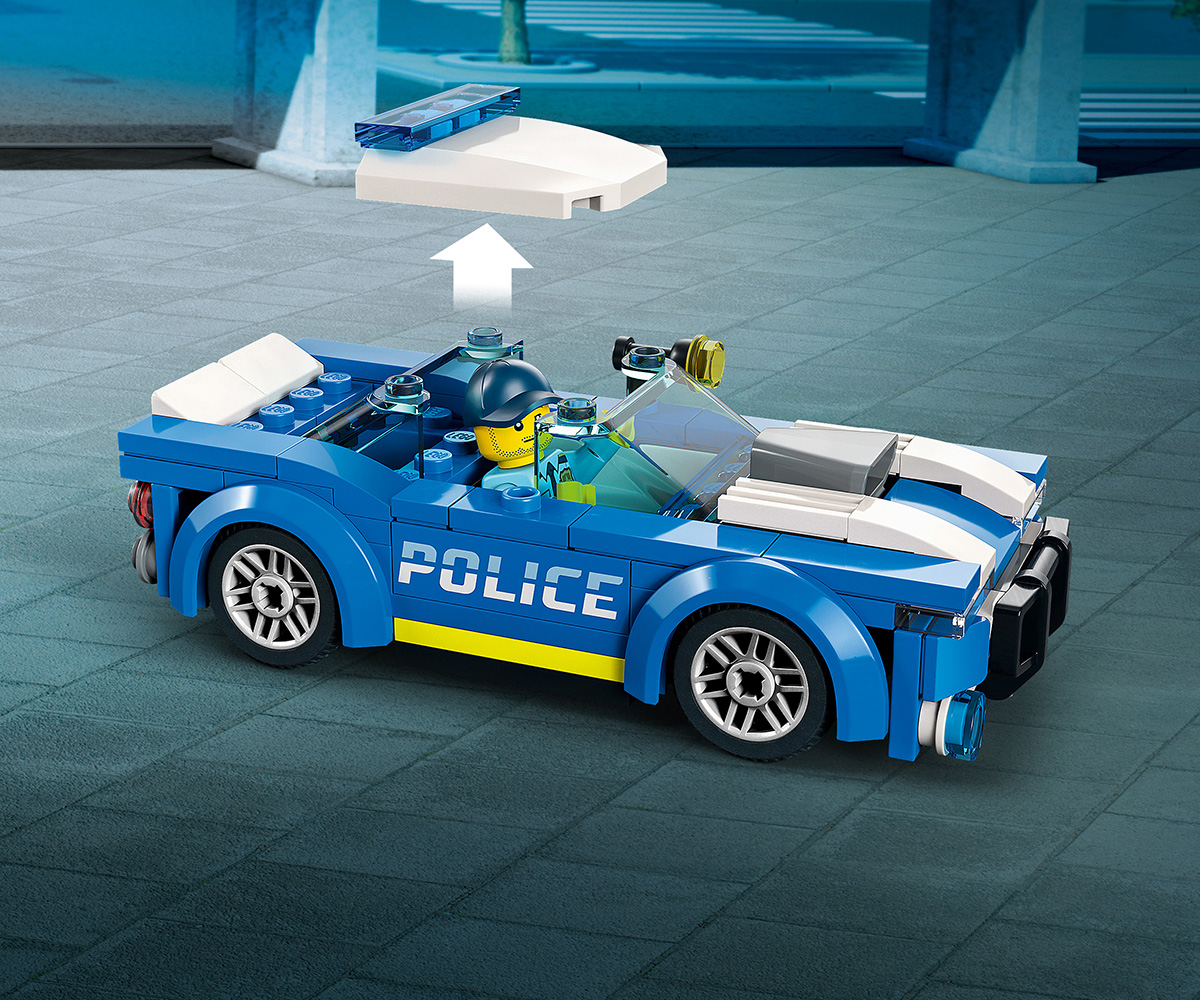 Конструктор LEGO City 60312 Полицейска кола, 94 части
