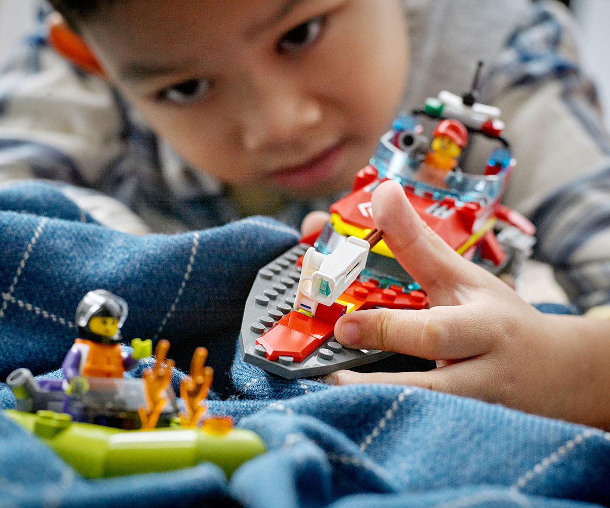 LEGO City Fire 60373 Пожарникарска спасителна лодка
