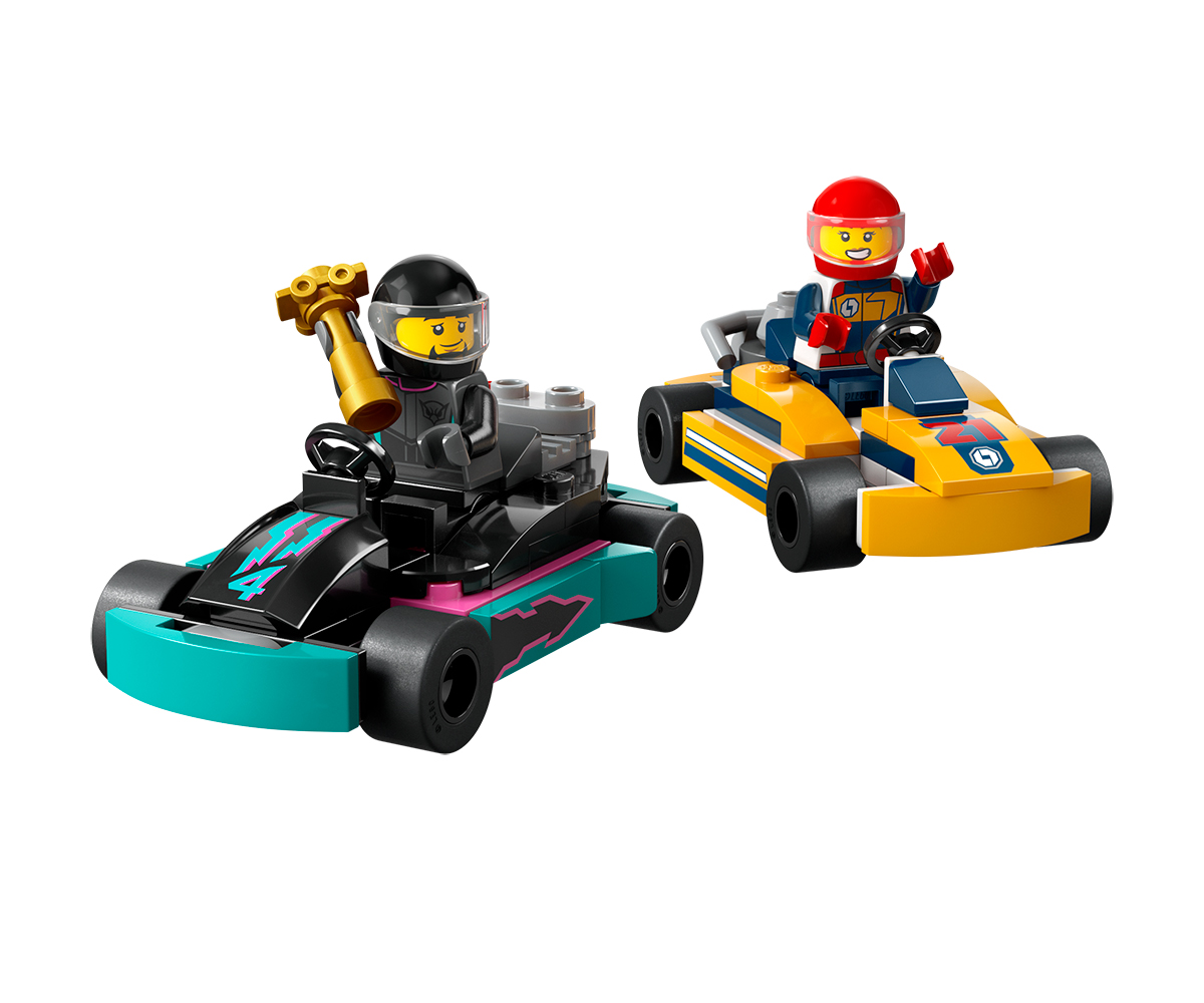 Конструктор LEGO City 60400 Бъгита и състезатели, 99 части