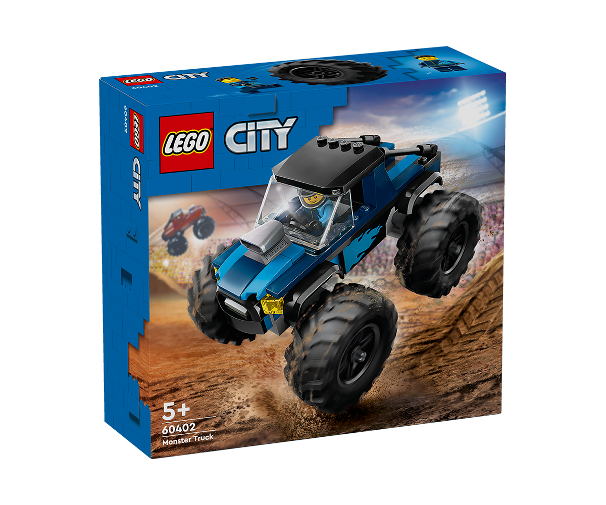 LEGO City 60402 Син камион чудовище с шофьор