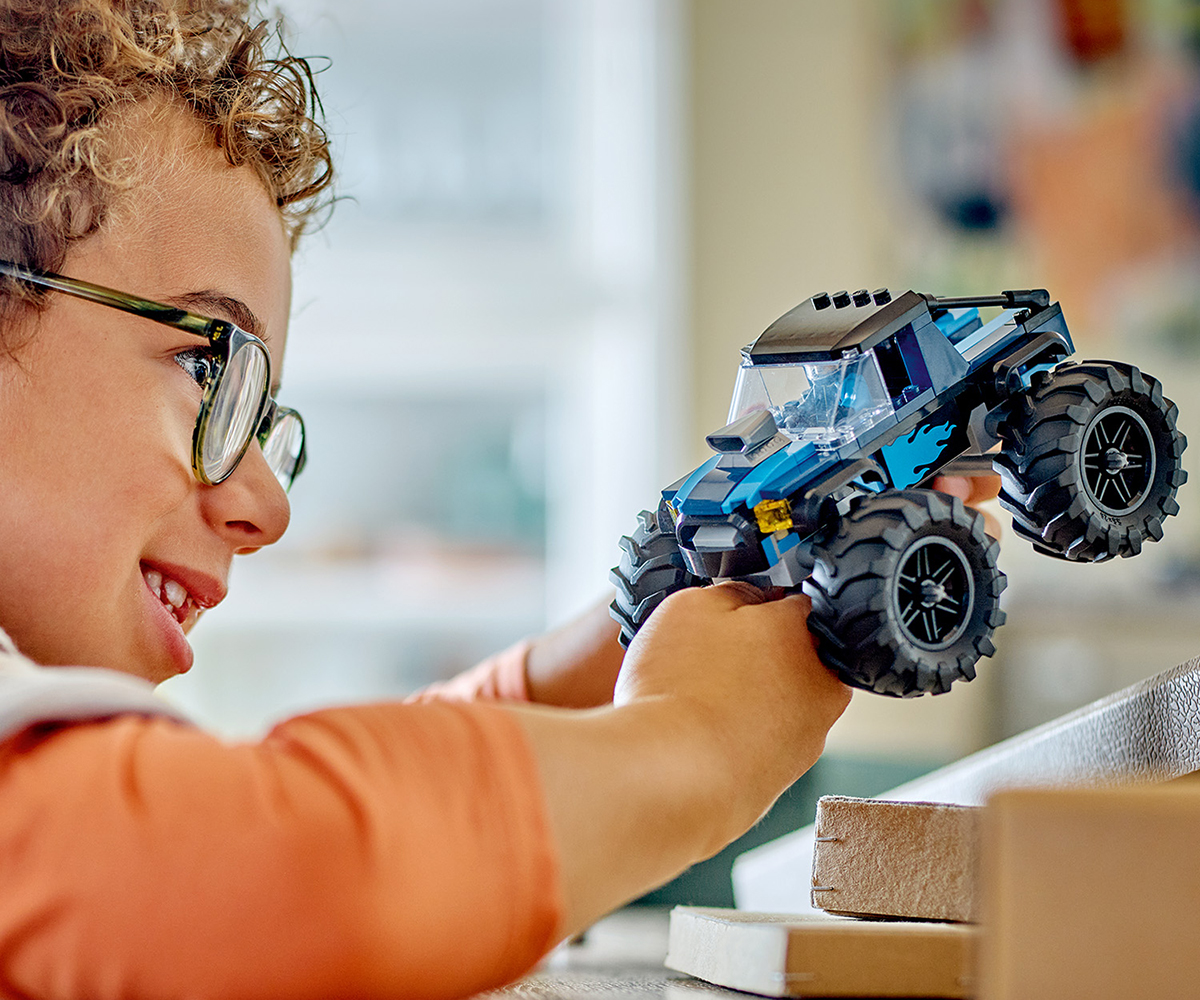 LEGO City 60402 Син камион чудовище с шофьор