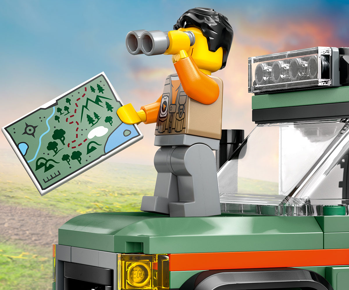 LEGO City 60447 Офроуд 4x4 планински камион