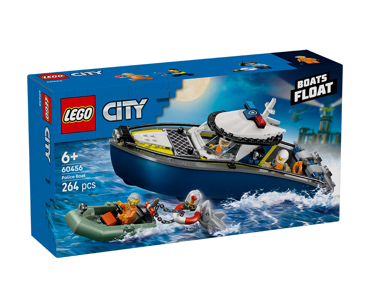 LEGO City 60456 Преследване с полицейски катер