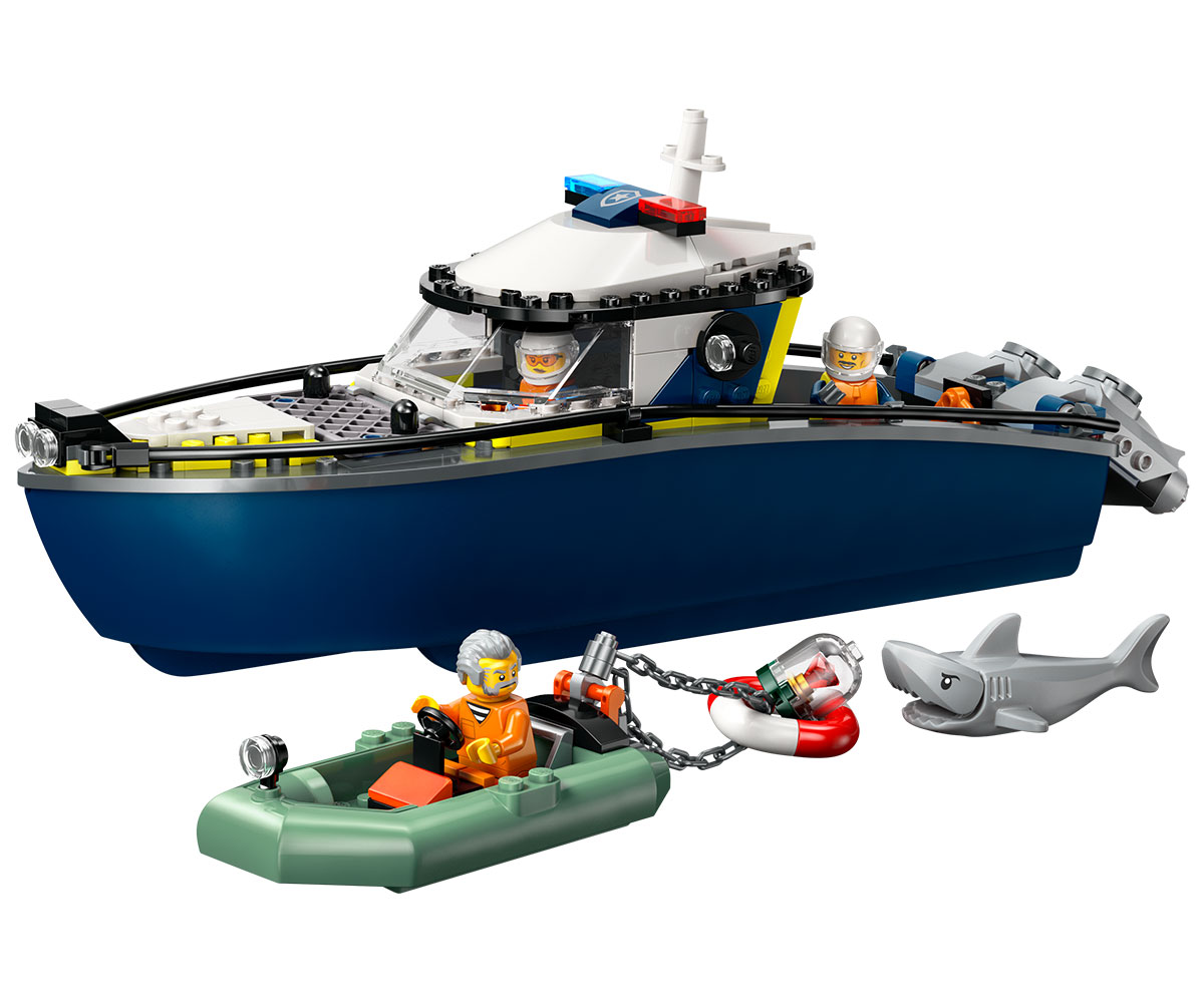 LEGO City 60456 Преследване с полицейски катер
