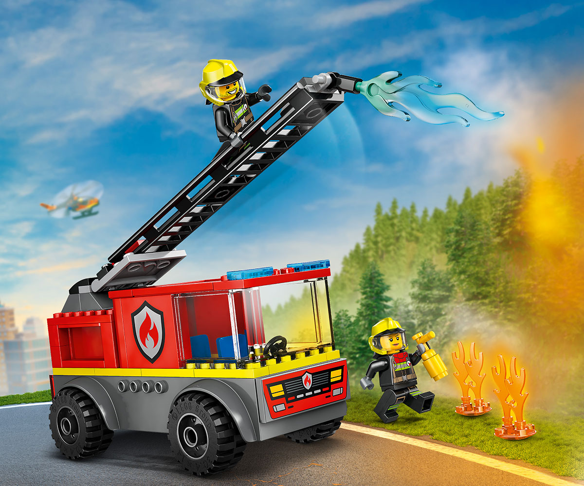LEGO City 60463 Пожарникарски камион със стълба