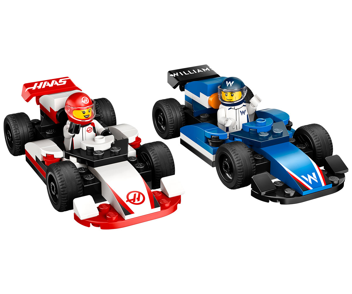 LEGO City 60464 Коли F1 Williams Racing и Haas F1