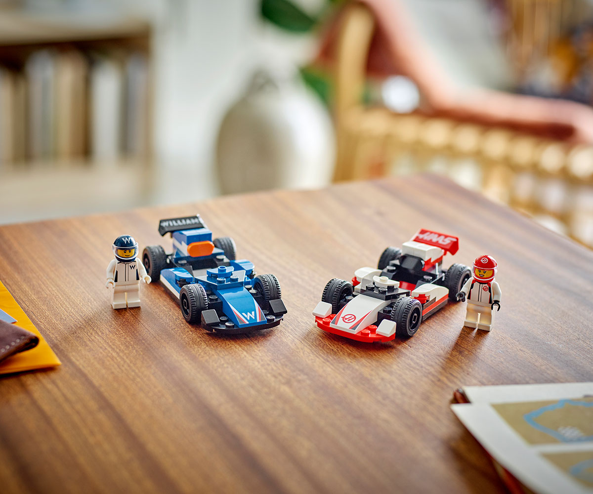 LEGO City 60464 Коли F1 Williams Racing и Haas F1