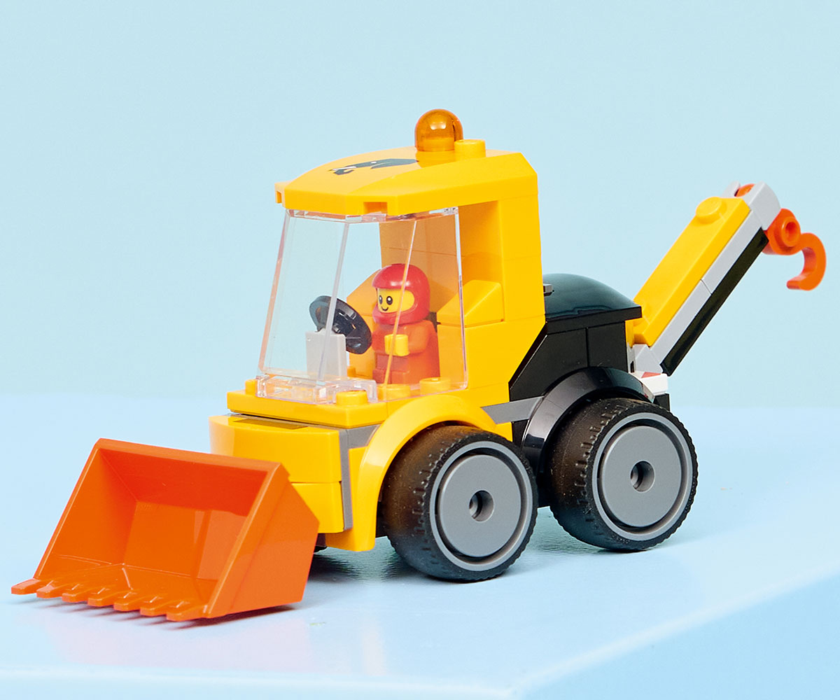 Конструктор LEGO City 60483 Возила – строителен товарач, 61 части