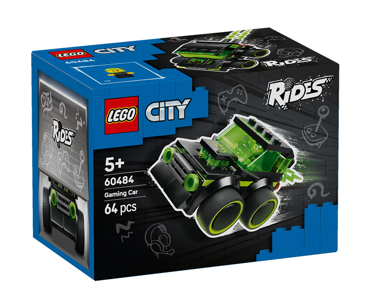 Конструктор LEGO City 60484 Возила – геймърска състезателна кола