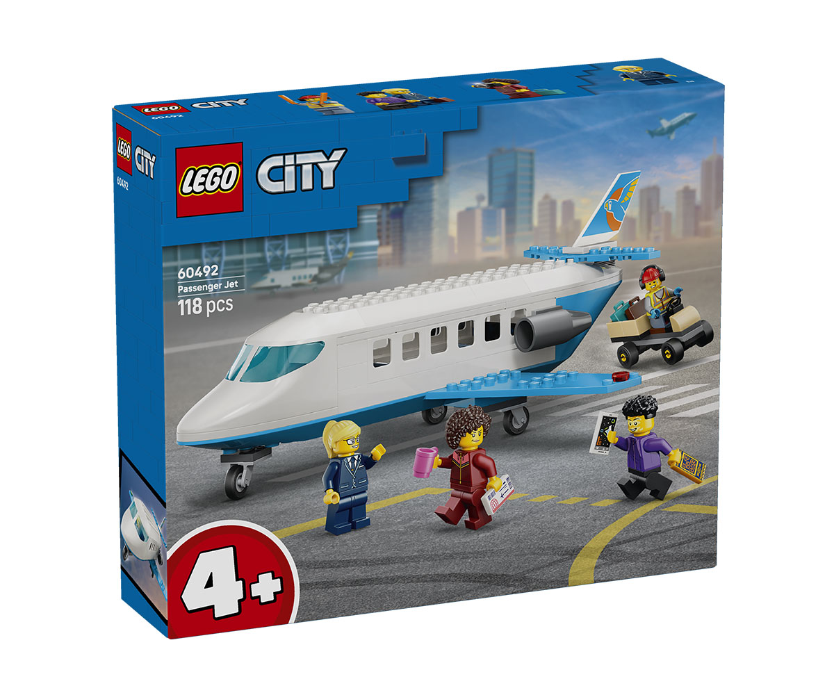 LEGO City 60489 Джет срещу кола, 259 елемента