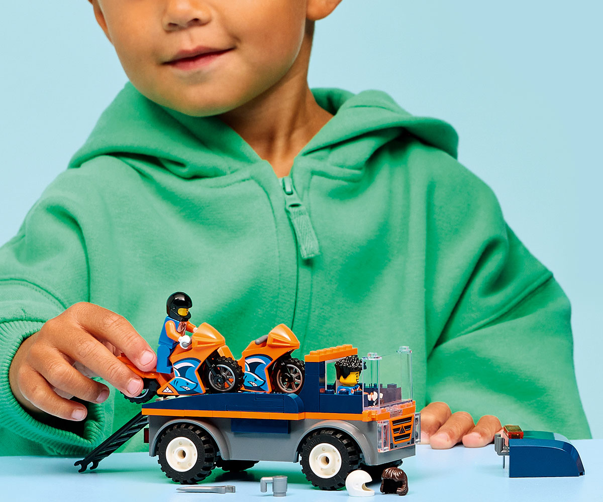 LEGO City 60491 Транспортьор за мотоциклети