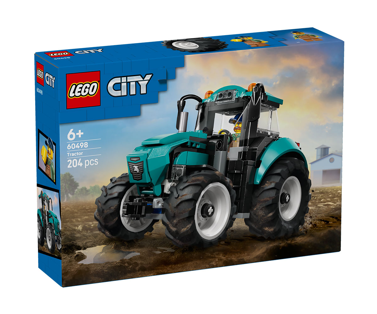 LEGO City 60498 Трактор, 204 елемента