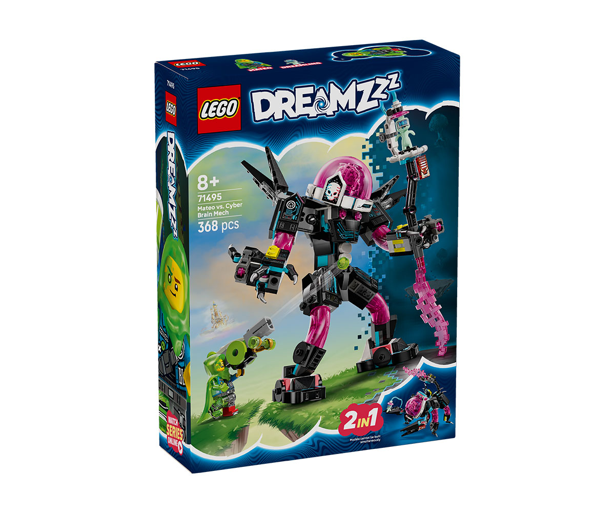 LEGO DREAMZzz 71495 Матео срещу робот на кибермозък