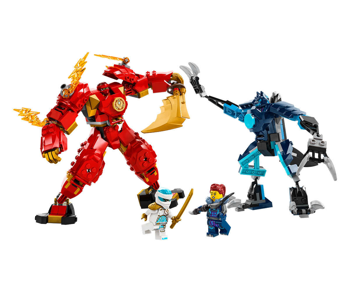 LEGO Ninjago 71808 Елементният огнен робот на Кай