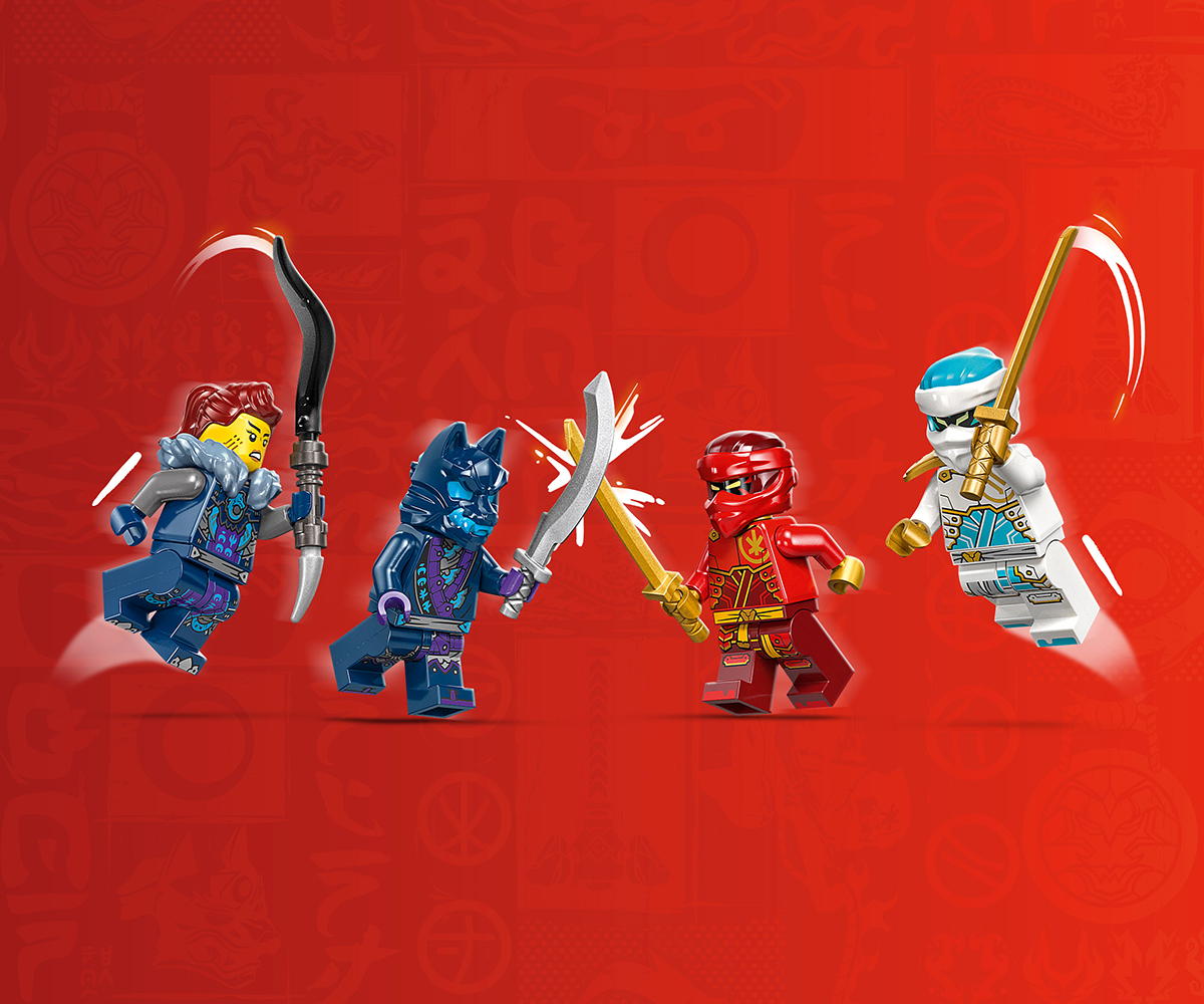 LEGO Ninjago 71808 Елементният огнен робот на Кай