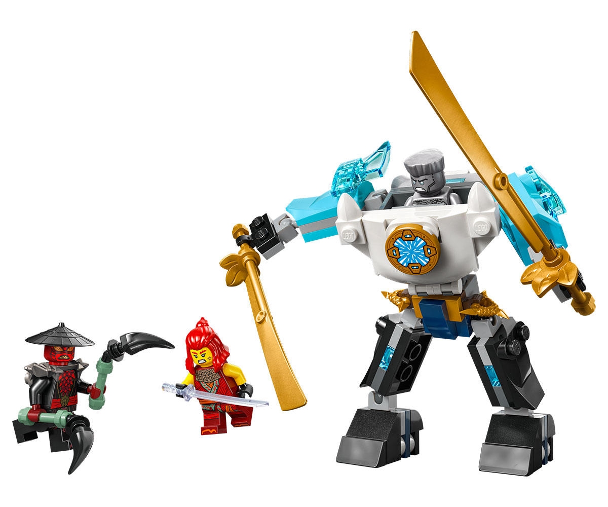 LEGO Ninjago 71827 Боен роботски костюм на Зейн, 92 части