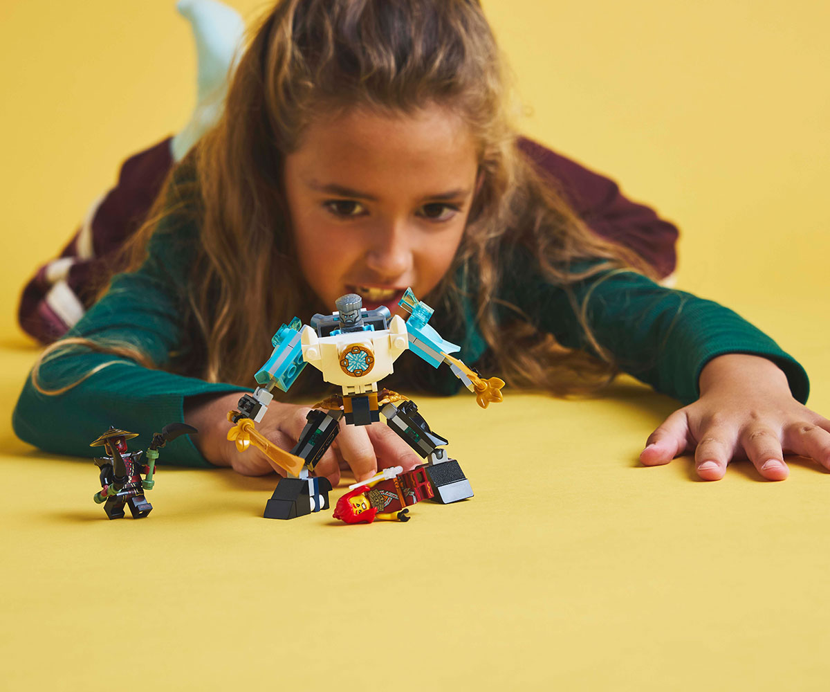 LEGO Ninjago 71827 Боен роботски костюм на Зейн, 92 части