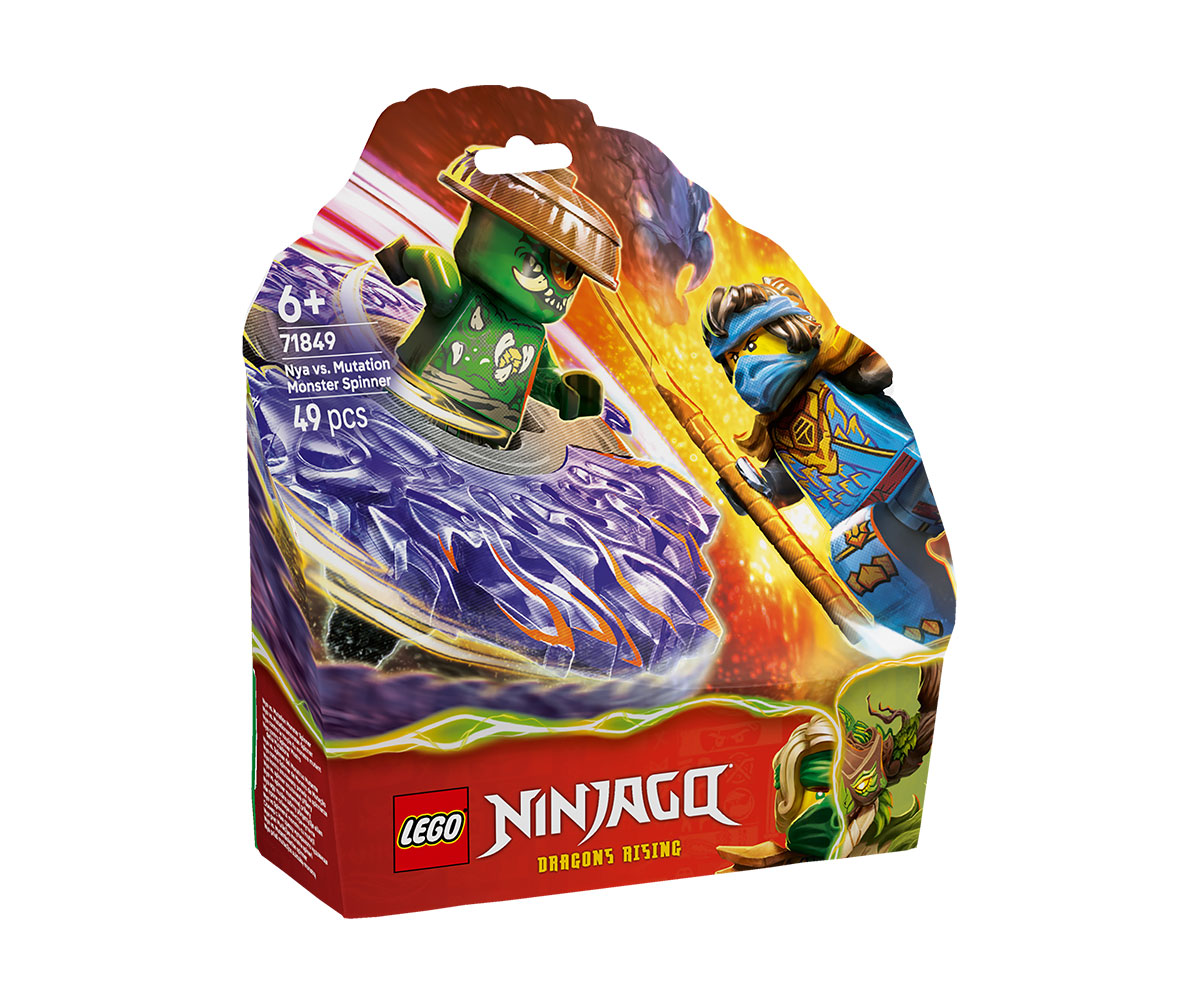 LEGO Ninjago 71849 Спинер с Ния срещу стихийно чудовище, 49 части