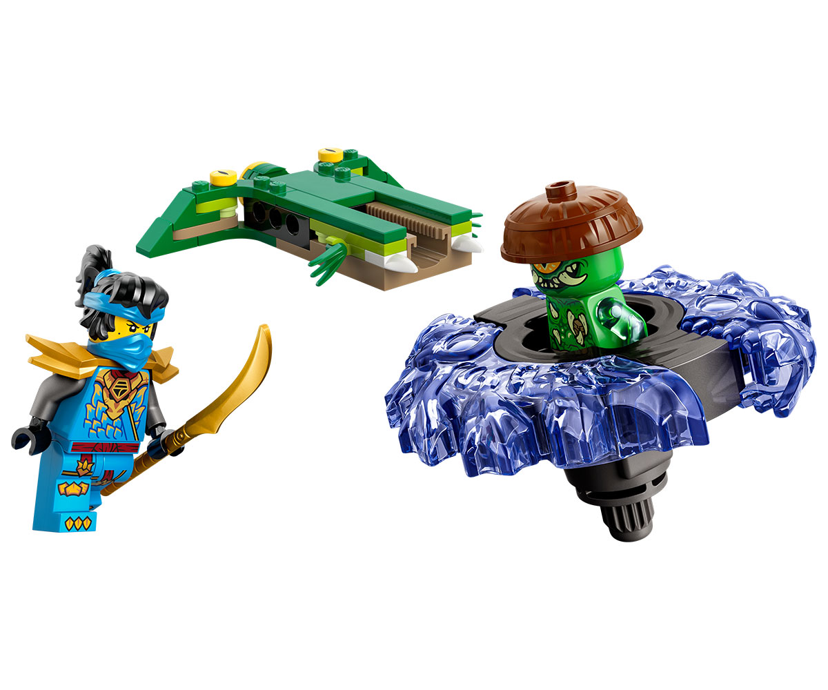 LEGO Ninjago 71849 Спинер с Ния срещу стихийно чудовище, 49 части