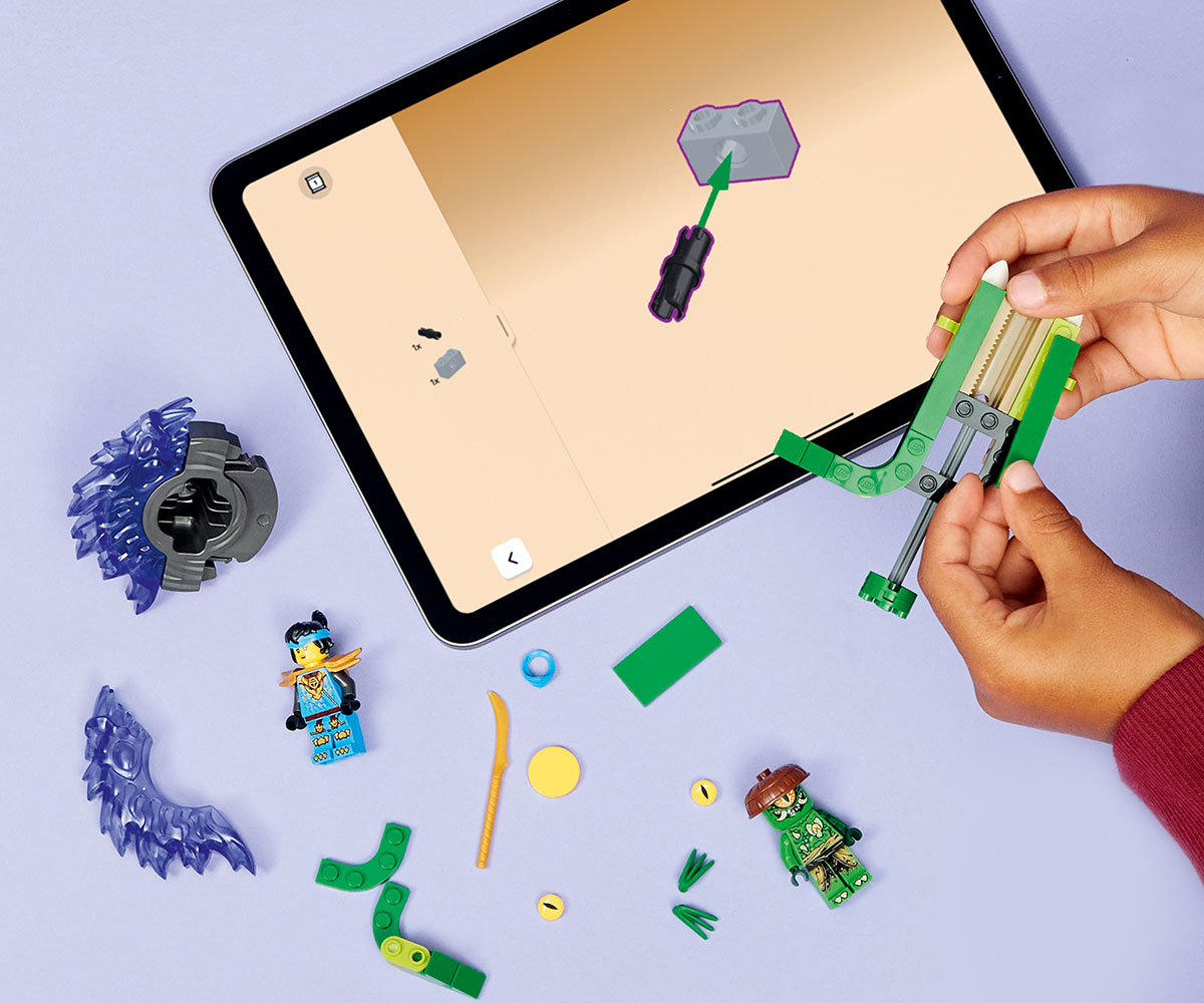 LEGO Ninjago 71849 Спинер с Ния срещу стихийно чудовище, 49 части