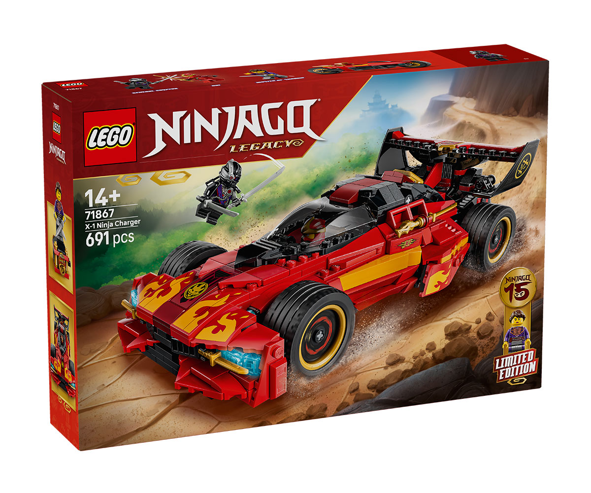 LEGO Ninjago 71850 Лойд и земно чудовище в спинер, 52 части