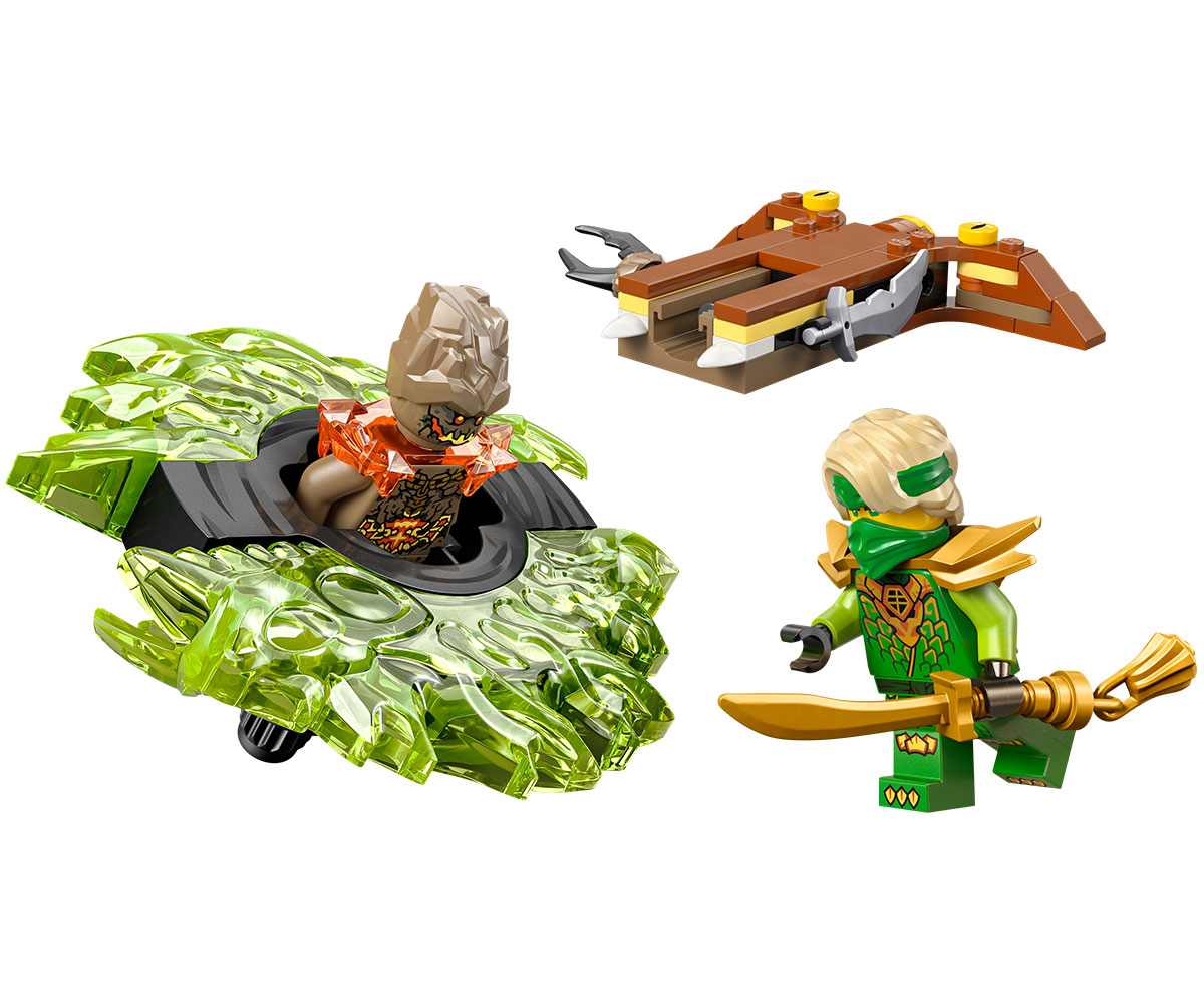 LEGO Ninjago 71850 Лойд и земно чудовище в спинер, 52 части