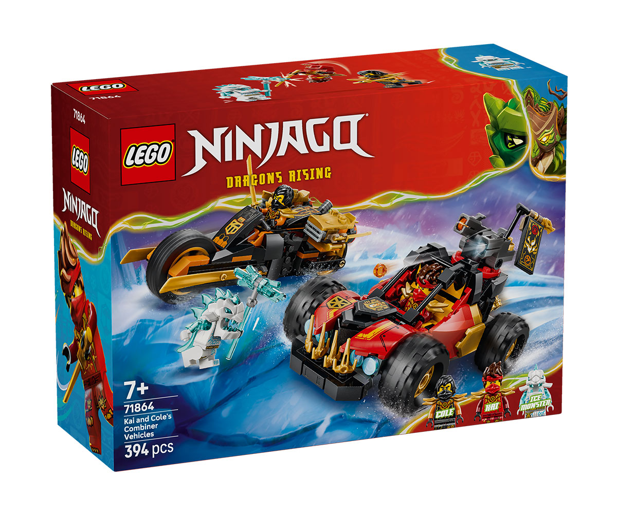 LEGO Ninjago 71851 Драконов робот на Кай – боен пакет, 85 части