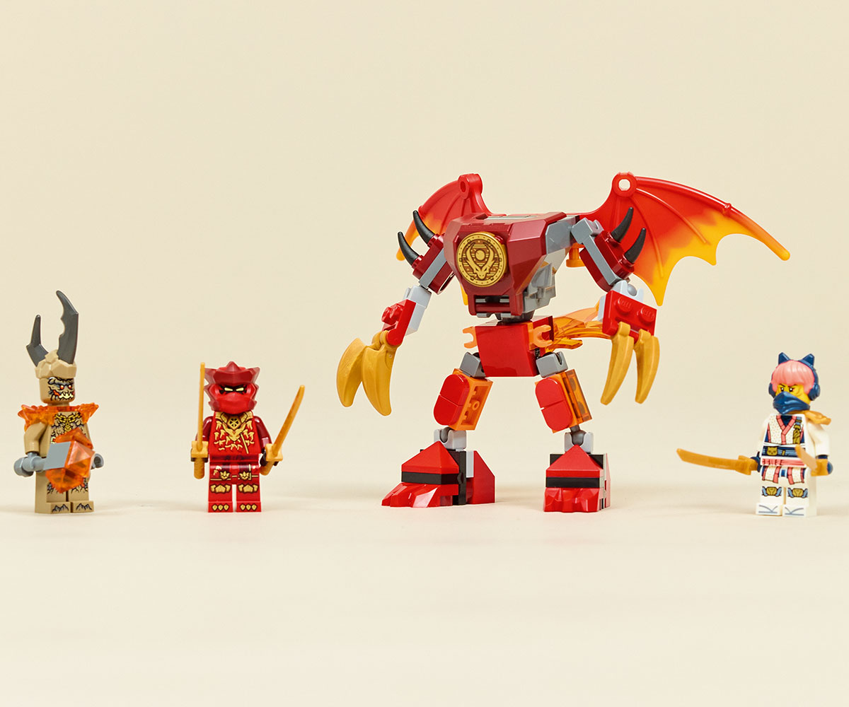 LEGO Ninjago 71851 Драконов робот на Кай – боен пакет, 85 части