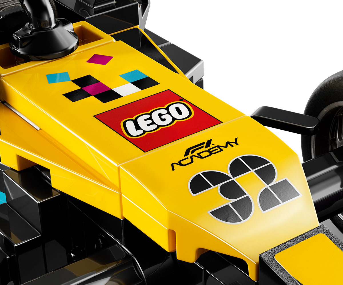 Конструктор LEGO Speed Champions 77258 – болид F1 Academy
