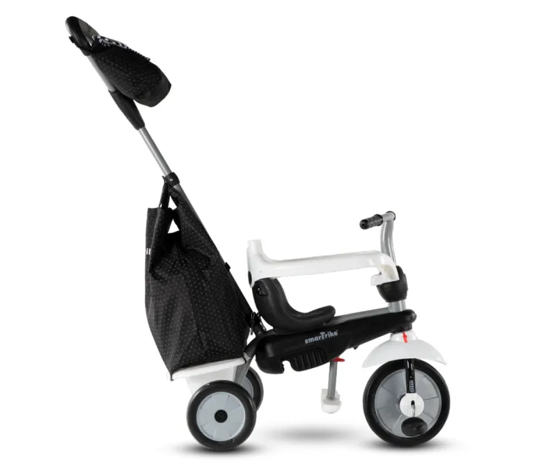 Триколка Smartrike Vanilla Plus 4-в-1, черно и бяло