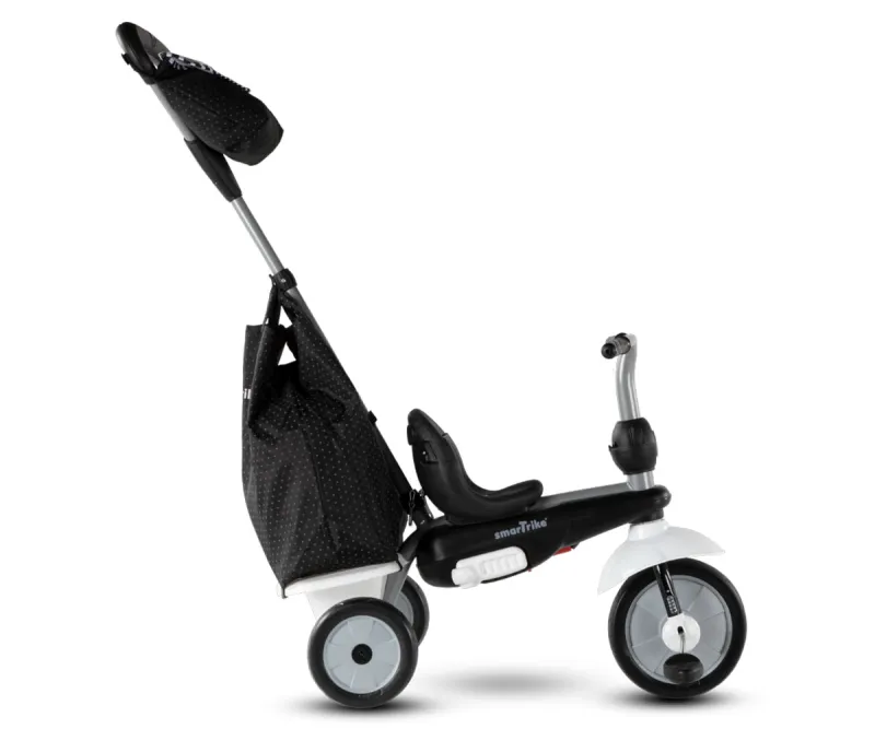 Триколка Smartrike Vanilla Plus 4-в-1, черно и бяло