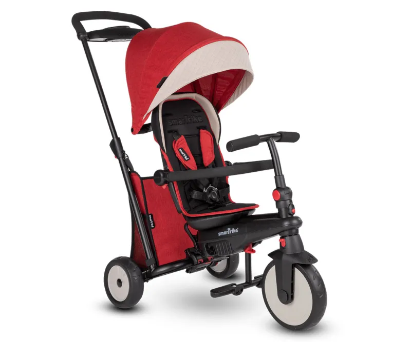 Сгъваема триколка Smartrike STR5 7-в-1, червена