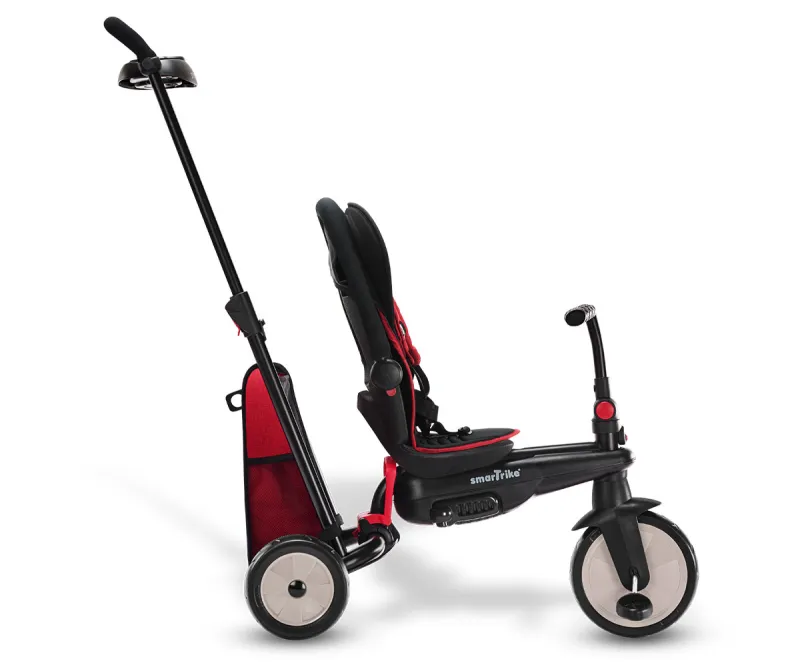 Сгъваема триколка Smartrike STR5 7-в-1, червена