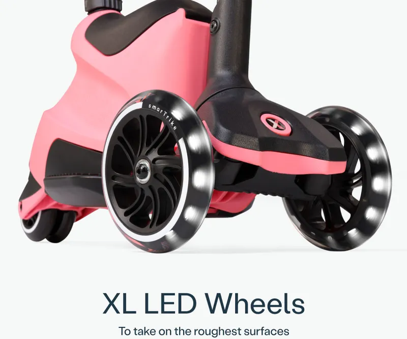 Разтегаем скутер Smartrike Xtend Ride-on, цвят сьомга