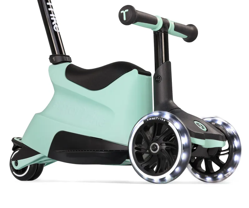 Разтегаем скутер Smartrike Xtend Ride-on, цвят зелен