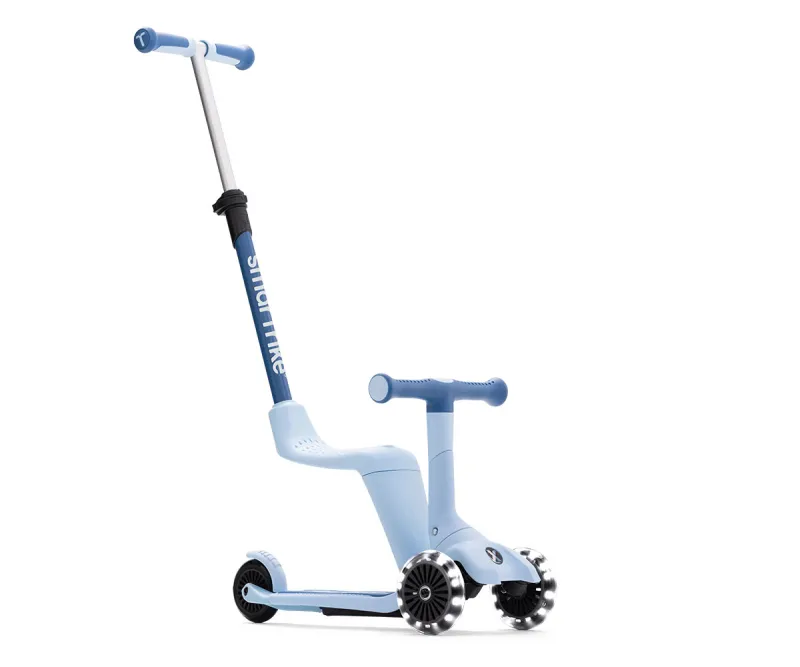 Разтегаем скутер Smartrike Mini Ride, арктическо син